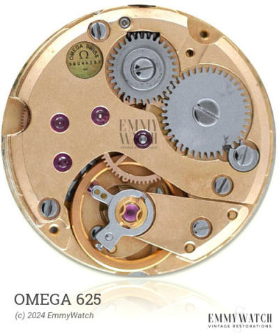 Omega 625 Watch Movement - EmmyWatch